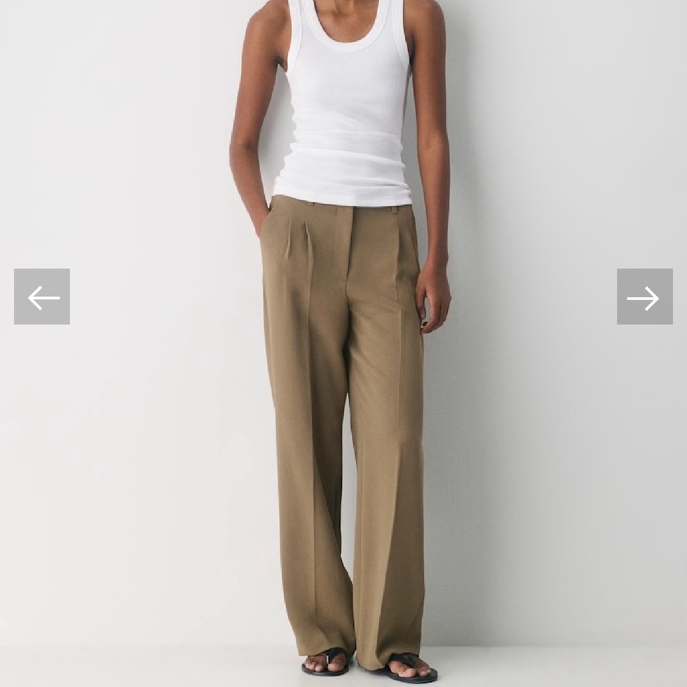 Wilfred Aritzia The Effortless Pant Crepette Saville 2 Regular
